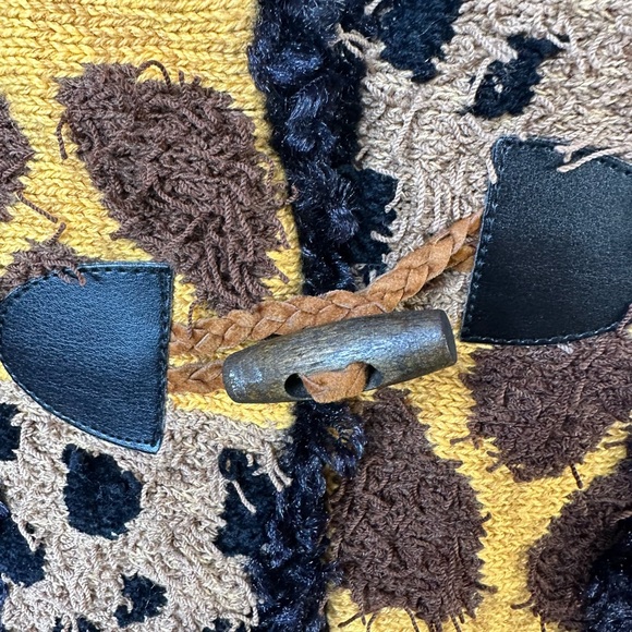 Philip and Jane zebra leopard giraffe cardigan size med - Picture 4 of 7